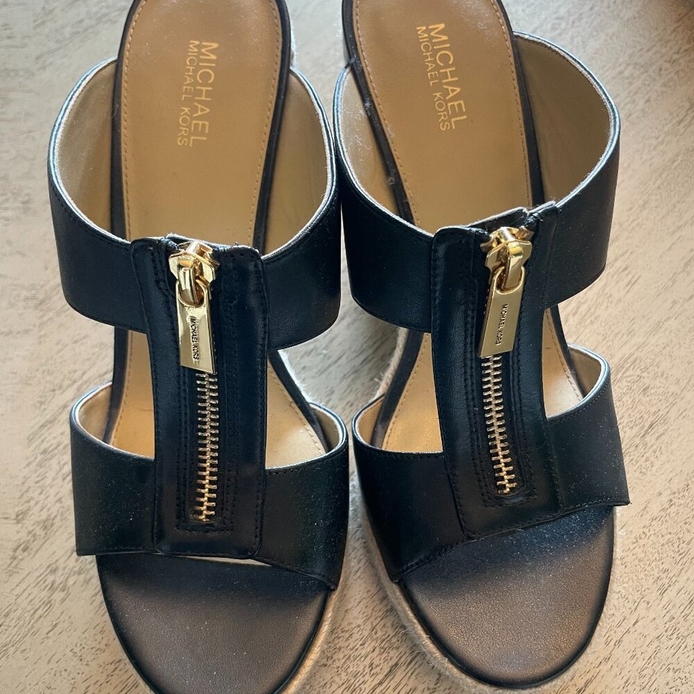 Micheal Kors Wedge Sandals - Size 8
